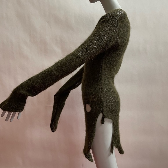 Vivienne Westwood Sweaters - New Vivienne Westwood PUNKS JUMPER MOHAIR/ALPACA S/M UNISEX